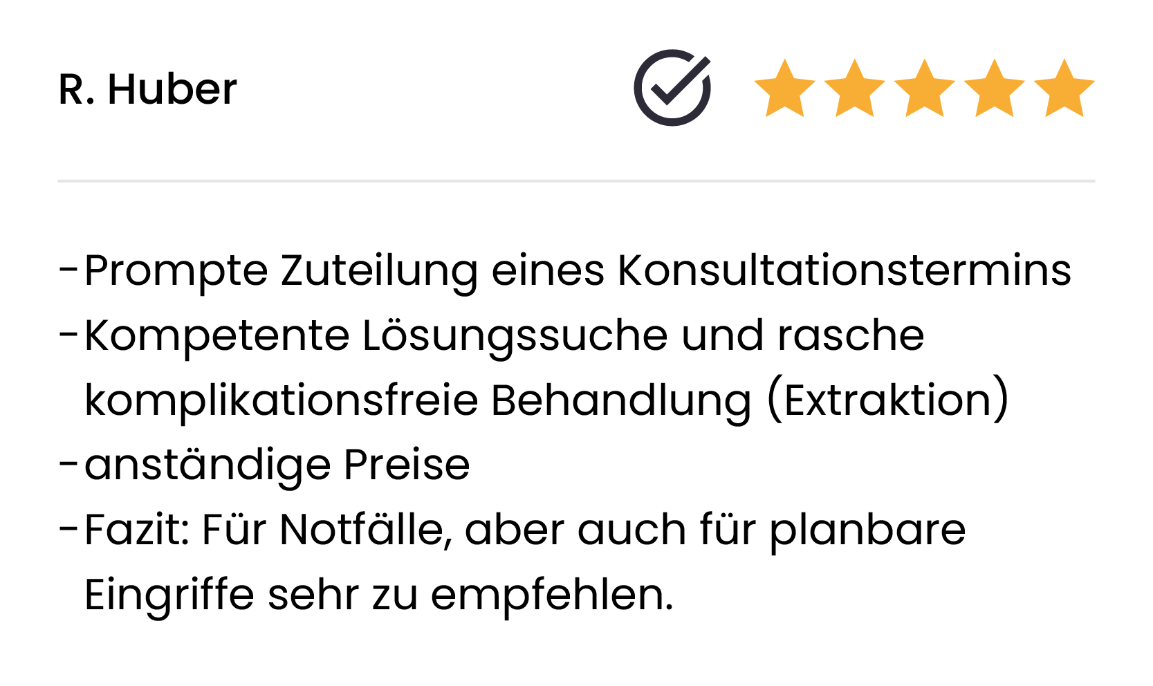 Zahnarzt Referenz Horw 3