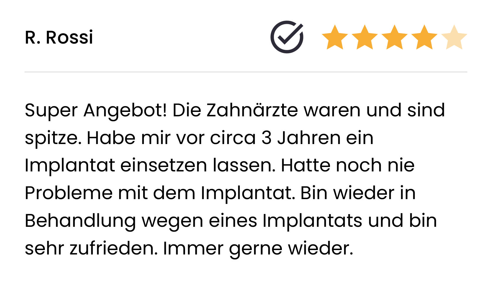 Zahnarzt Referenz Horw 5