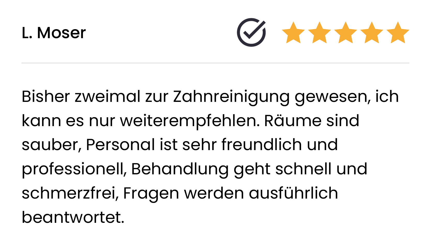 Zahnarzt Referenz Horw 6